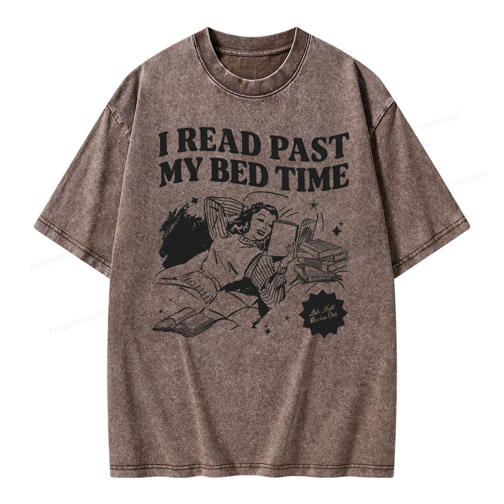 Pagewing  Book Club Sweatshirt  Unisex Washed T-shirt