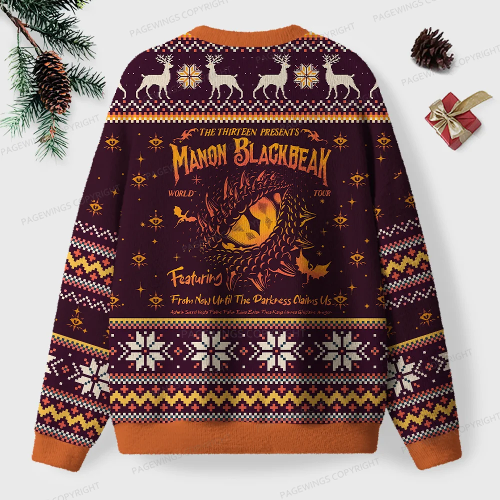 Pagewings  The Thirteen Unisex Ugly Knit Sweatshirt