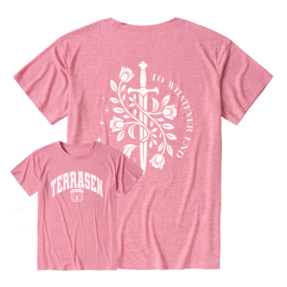 Pagewings Fantasy Novel Lovers Unisex Heather T-Shirt