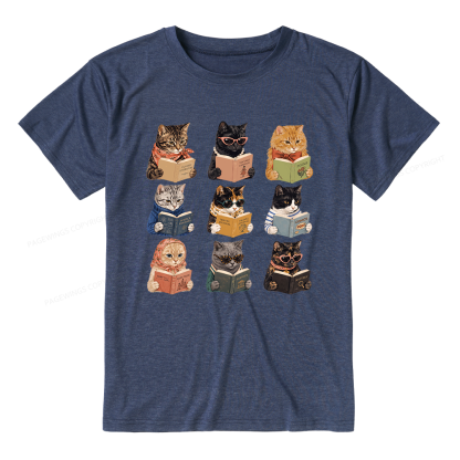 Pagewings Fashion Book Lover Unisex Heather T-Shirt