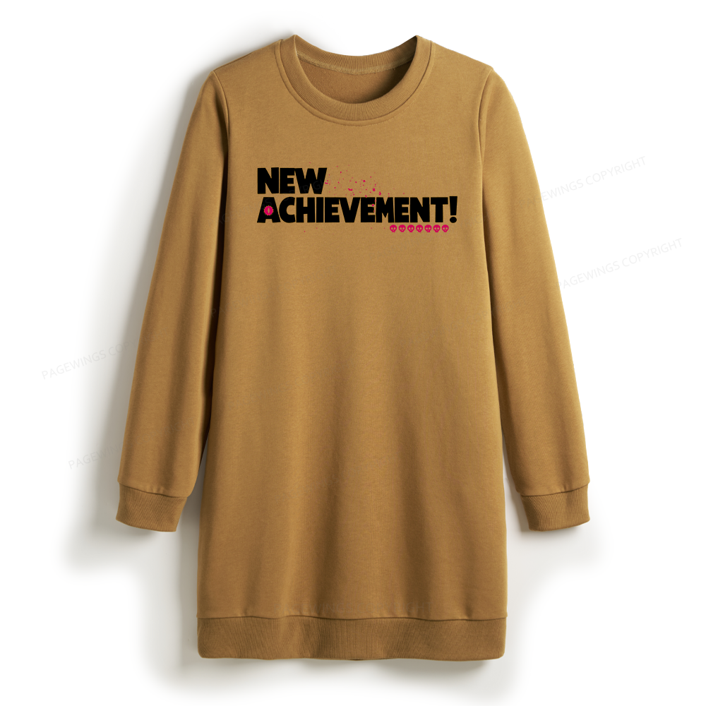 Pagewings New Achievement Sweatshirt Dress