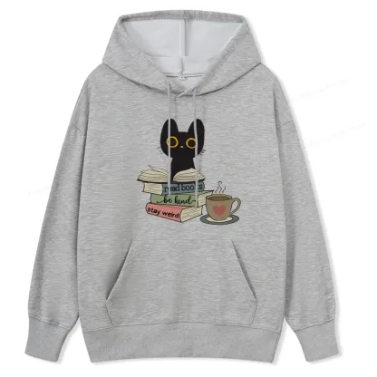 Pagewings Read Books Be Kind Stay Weird Unisex Classic Hoodie
