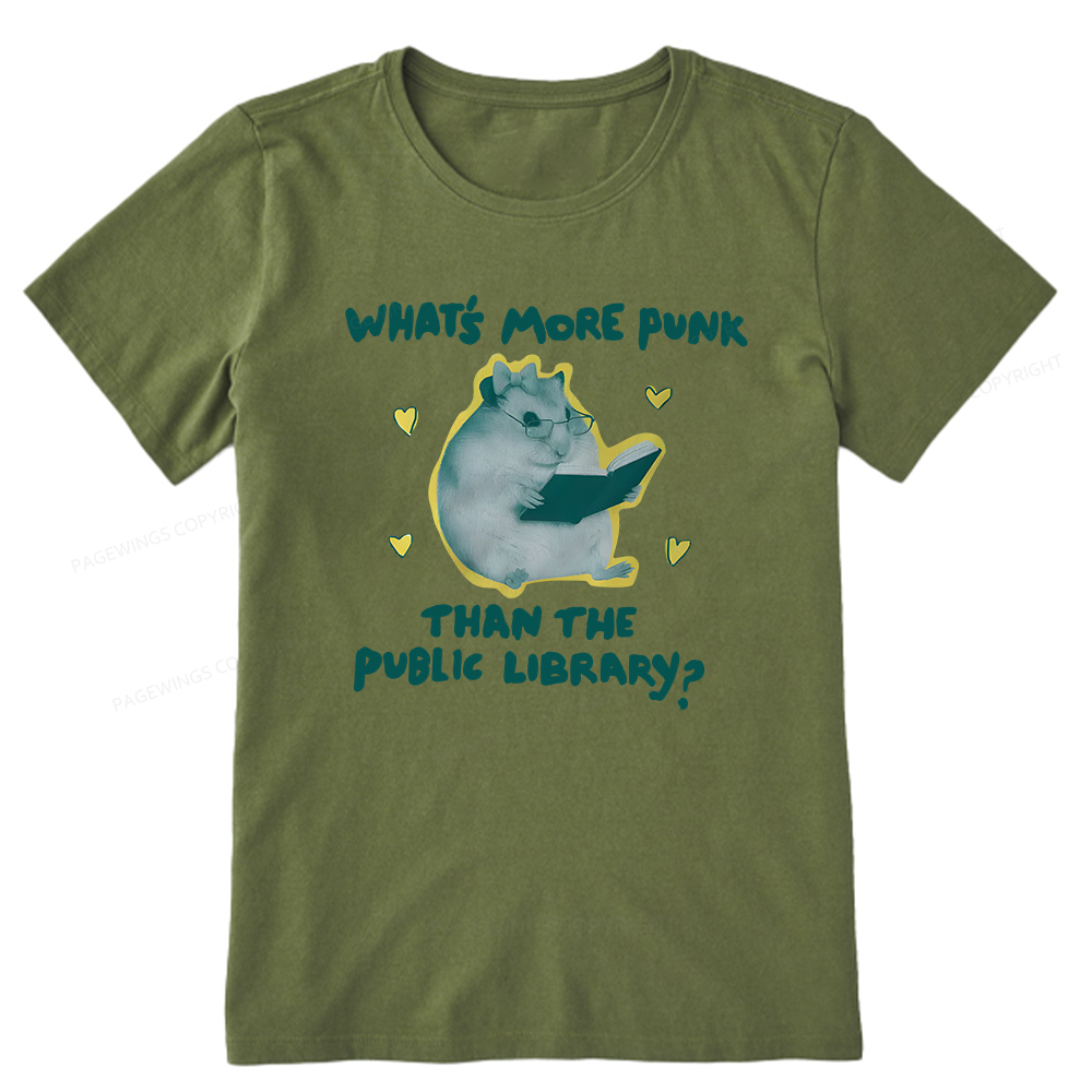 Pagewings What’s More Punk Than The Public Library Unisex Classic T-shirt