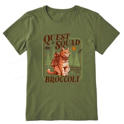 Pagewings Quest Squad Broccoli Unisex Classic T-shirt