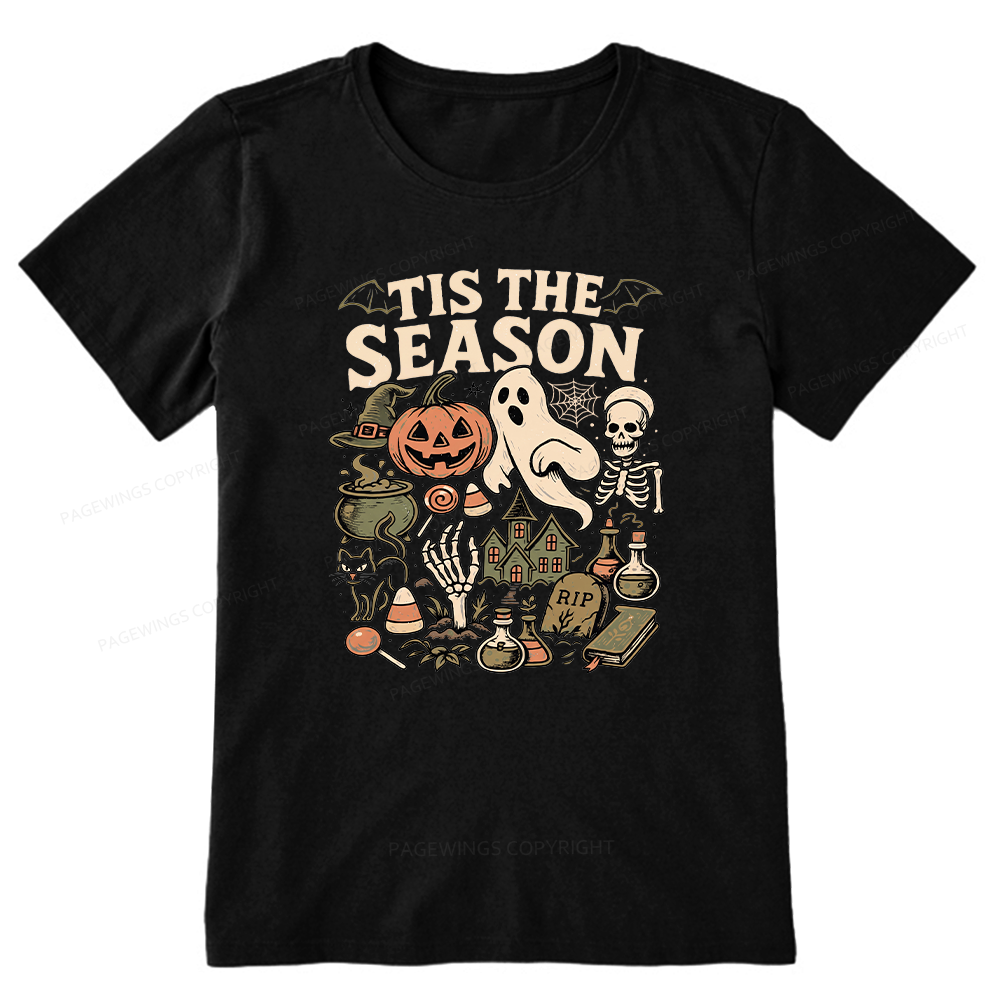 Pagewings Vintage Halloween Unisex Classic T-shirt