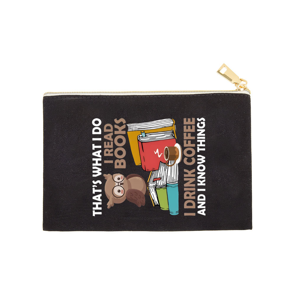 Pagewings That's What I Do I Read Books Pouch