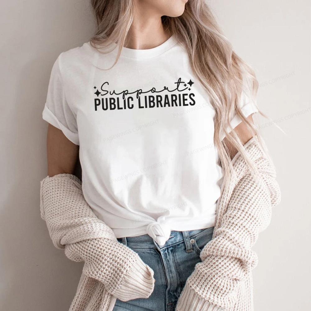 Pagewings Public Libraries Unisex Classic T-shirt