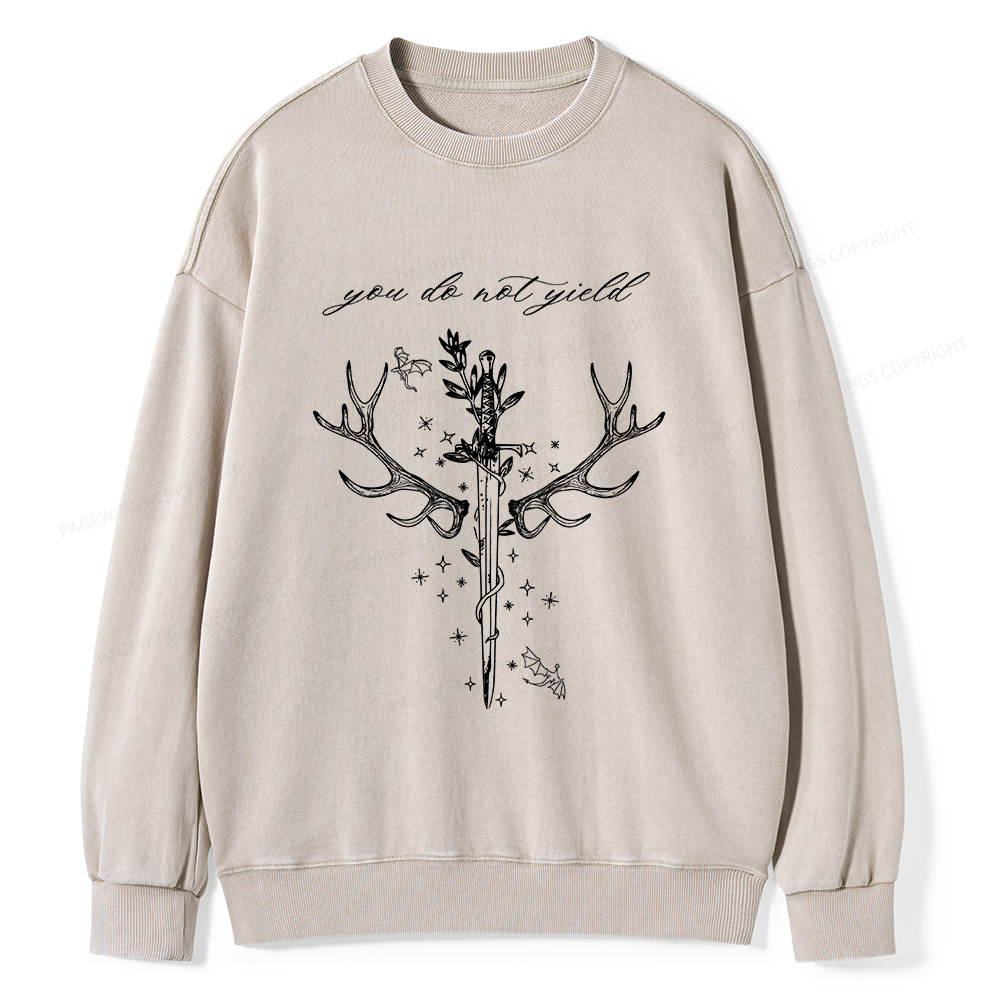 Pagewings Libraries Were Full Of Ideas Unisex Washed Sweatshirt