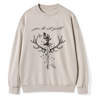 Pagewings Libraries Were Full Of Ideas Unisex Washed Sweatshirt