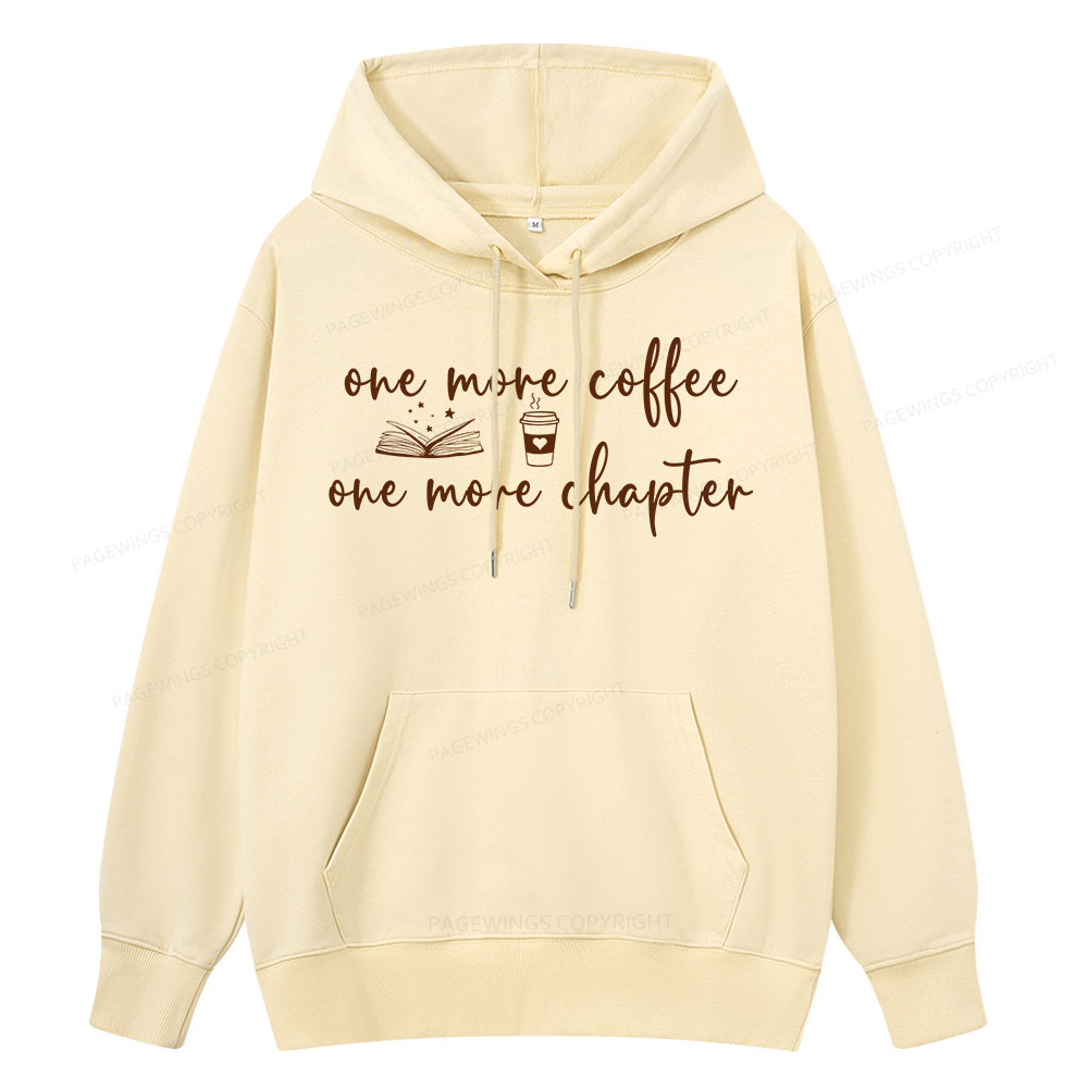 Pagewing Just One More Coffee and Books Unisex Classic Hoodie