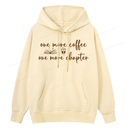 Pagewing Just One More Coffee and Books Unisex Classic Hoodie