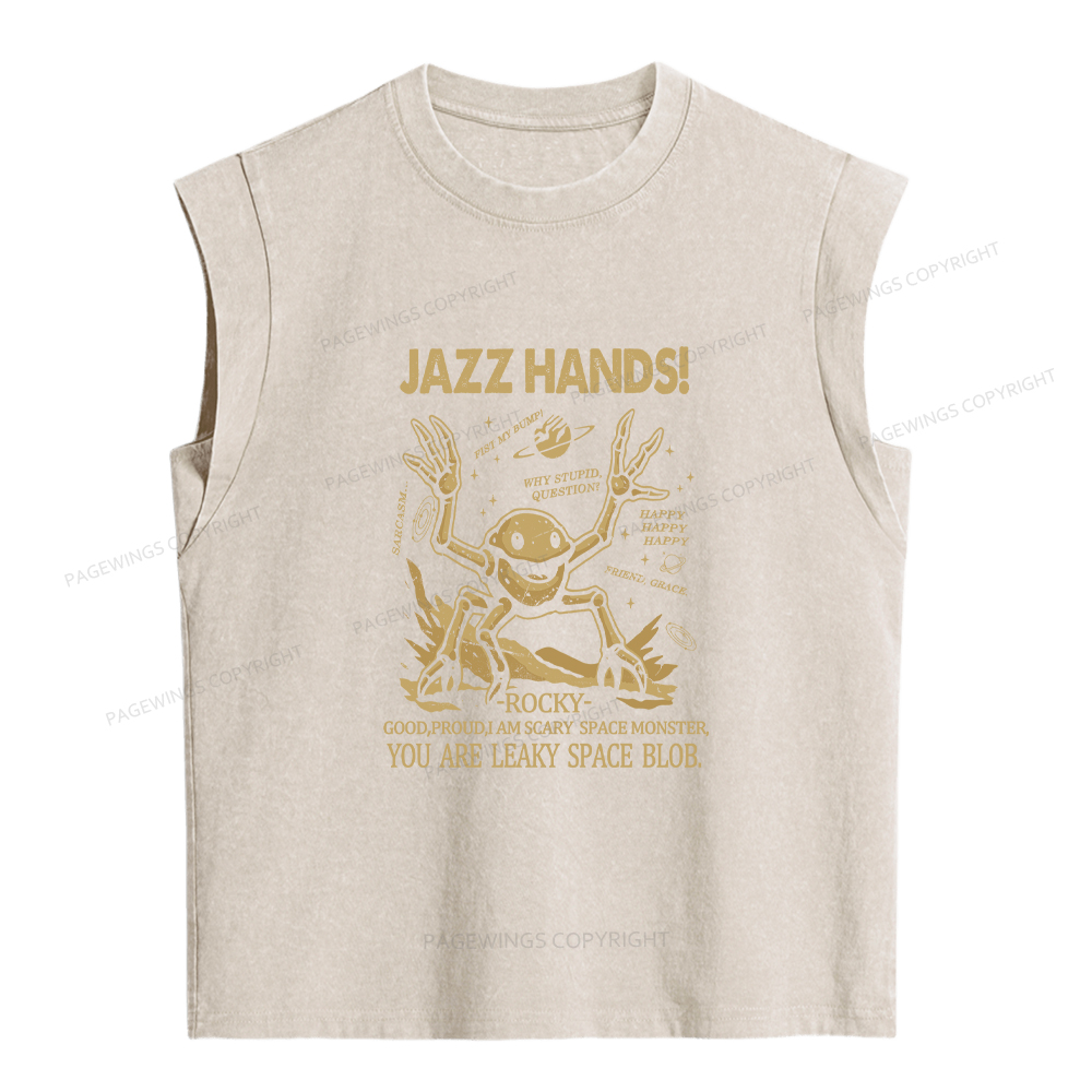 Pagewings You Sleep I Watch Women's Washed Tank Top