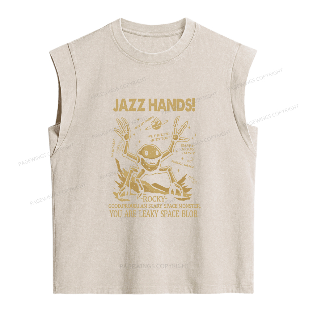 Pagewings You Sleep I Watch Women's Washed Tank Top