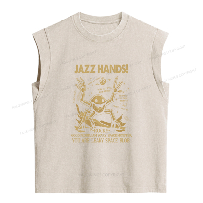 Pagewings You Sleep I Watch Women's Washed Tank Top