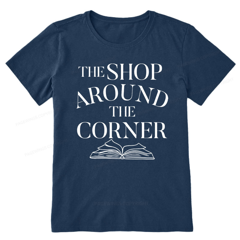 Pagewings The Shop Around The Corner Bookworm Unisex Classic T-shirt