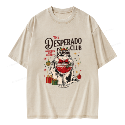 Pagewings The Desperado Club Unisex Washed T-shirt