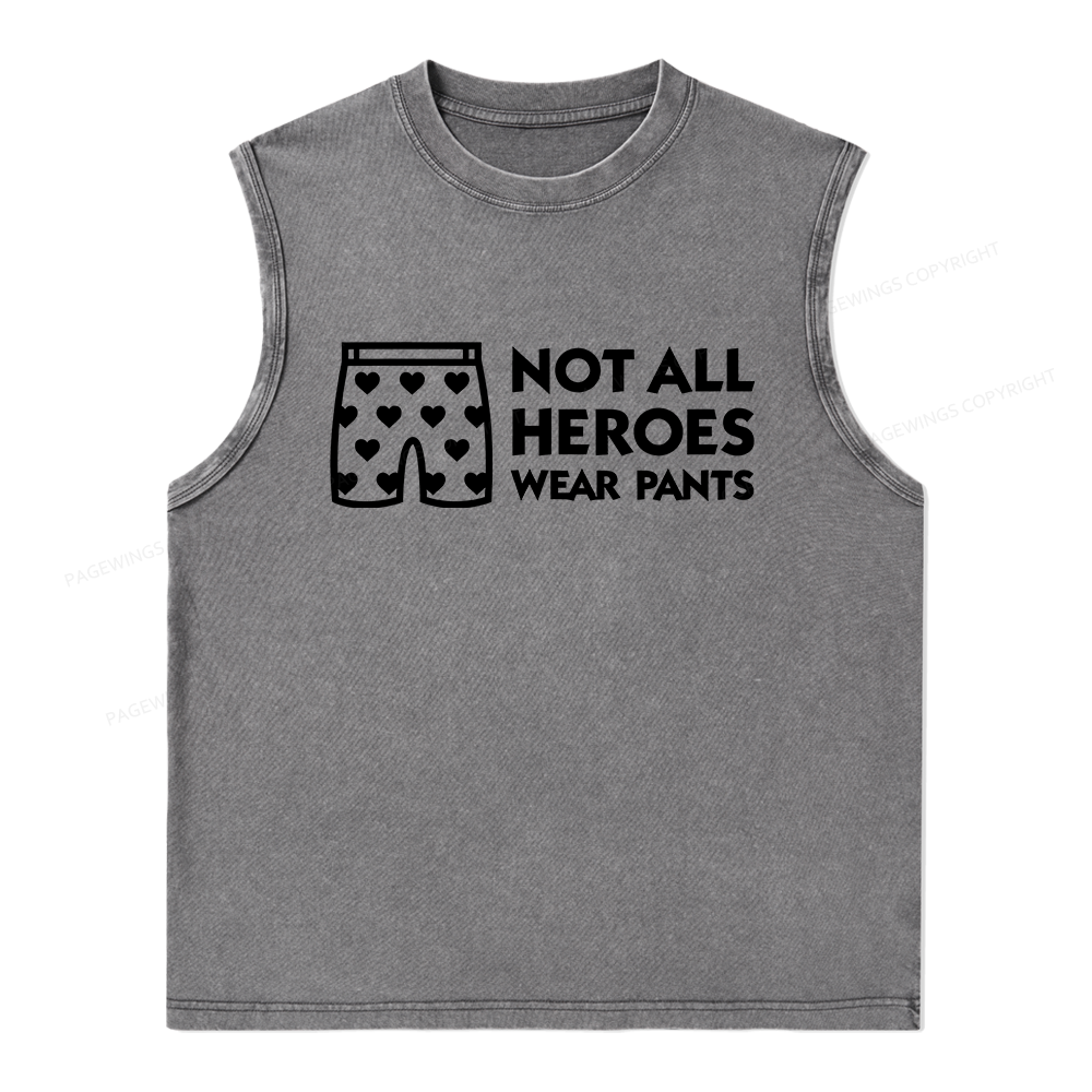 Pagewings Sci-Fi Book Lover Unisex Washed Tank Top