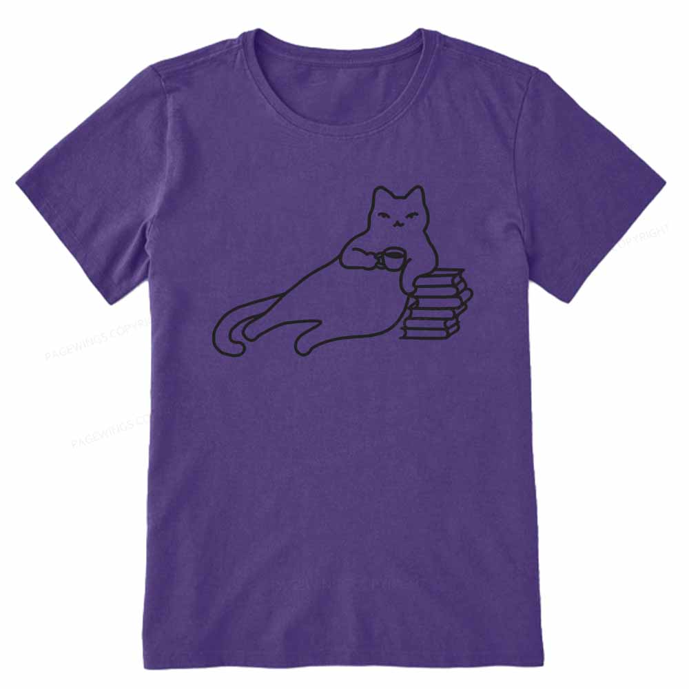 Pagewings Book Lover Shirt For Women Unisex Classic T-shirt