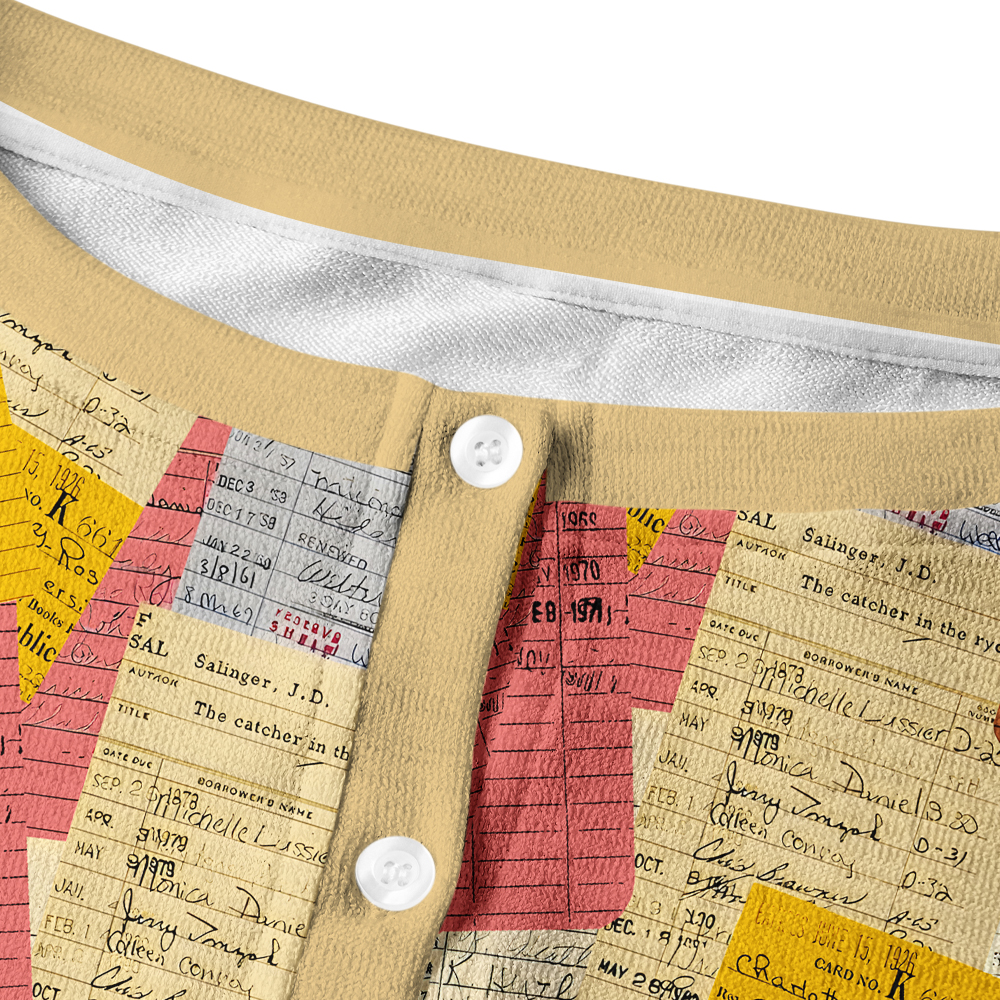 Pagewings Library Card Cardigan Sweaters