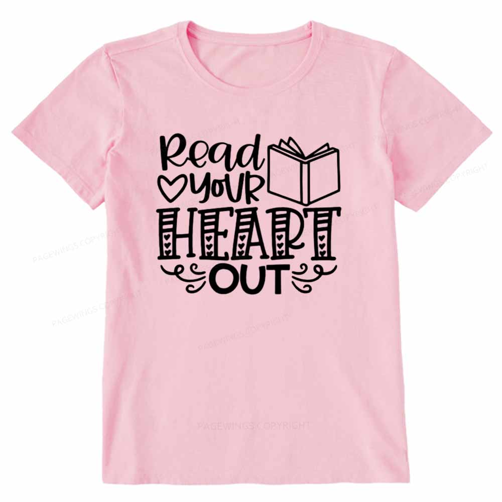 Pagewings Read Your Heart Out Unisex Classic T-shirt