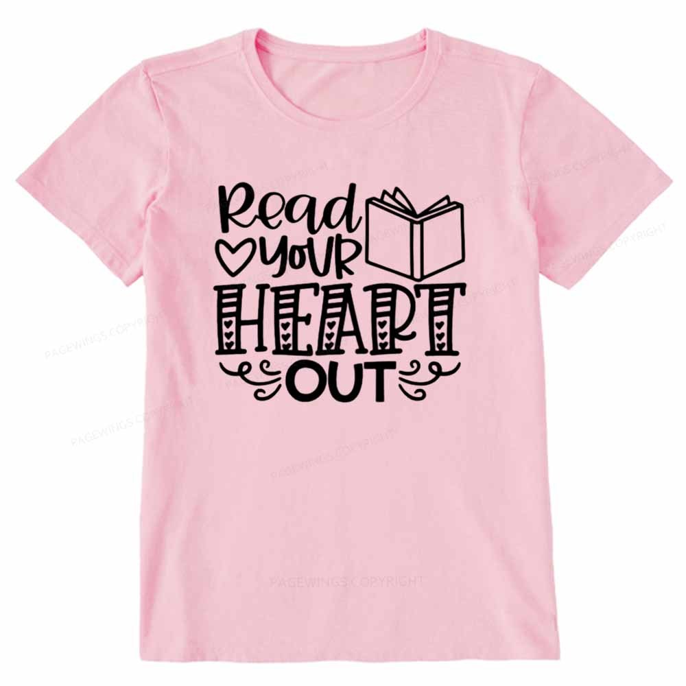 Pagewings Read Your Heart Out Unisex Classic T-shirt