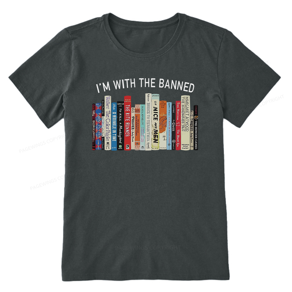 Pagewings I'm With The Banned Reading Unisex Classic T-shirt