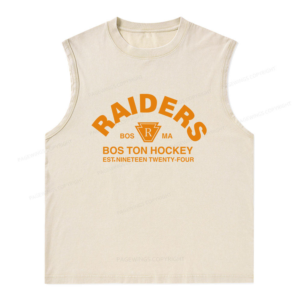 Pagewings Romance Book Unisex Washed Tank Top