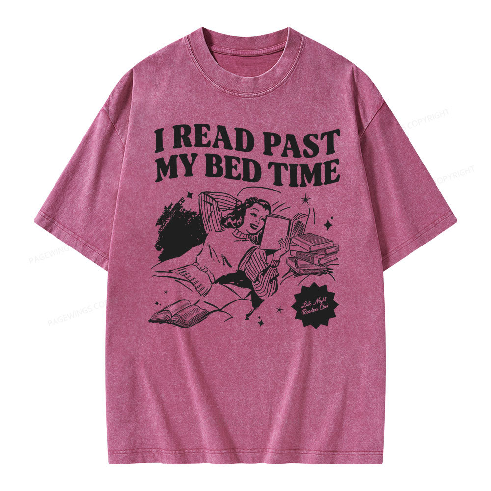 Pagewing  Book Club Sweatshirt  Unisex Washed T-shirt