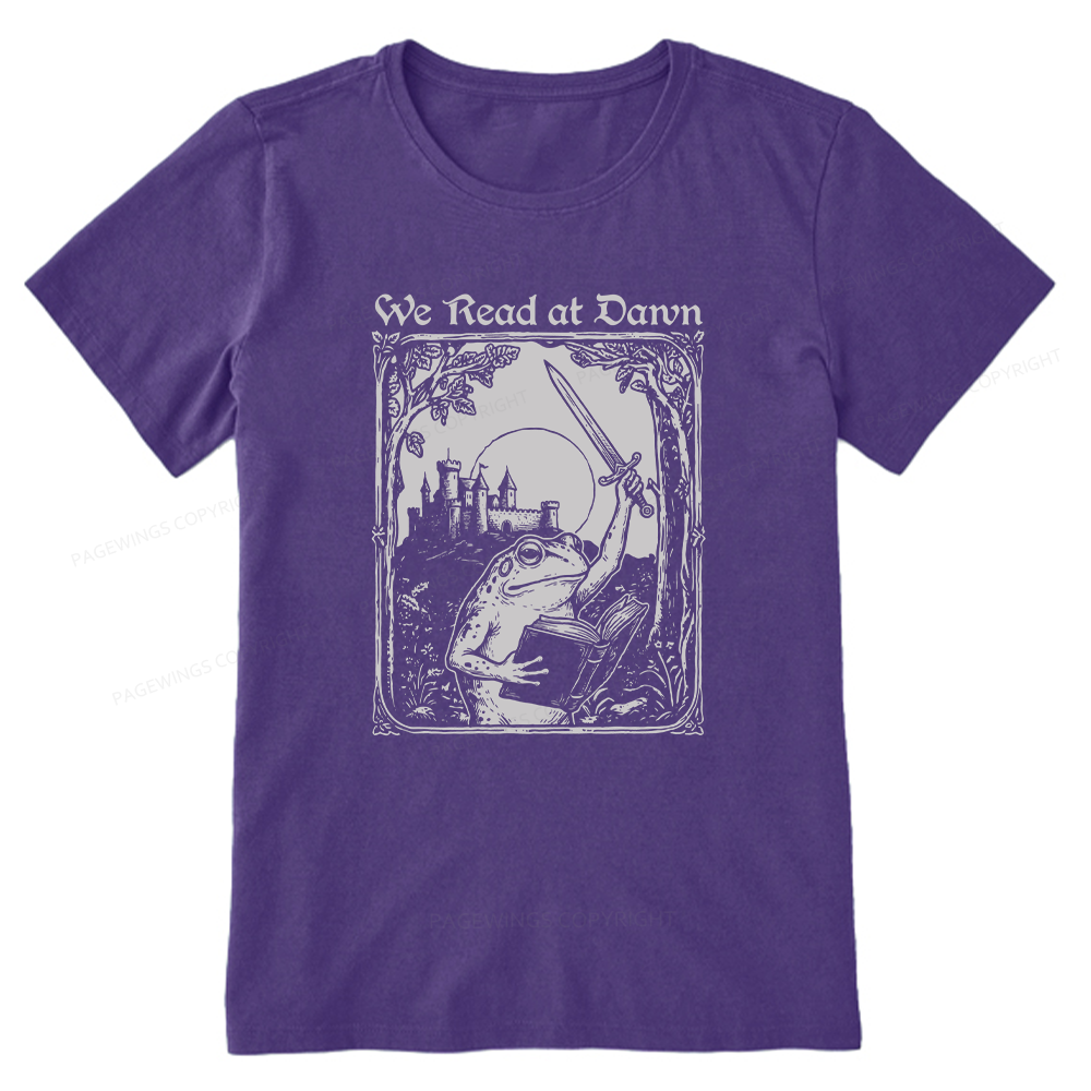 Pagewings We Read At Dawn Unisex Classic T-shirt