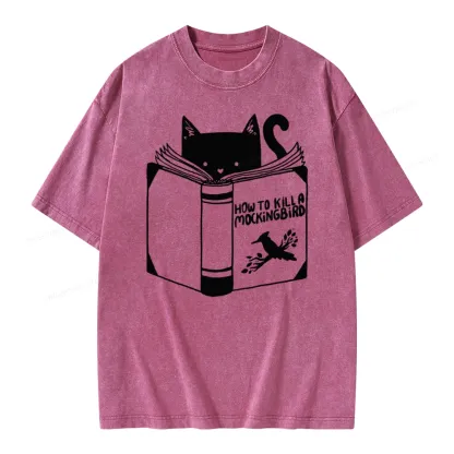 Pagewing How to Kill a Mockingbird Unisex Washed T-shirt