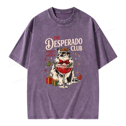 Pagewings The Desperado Club Unisex Washed T-shirt