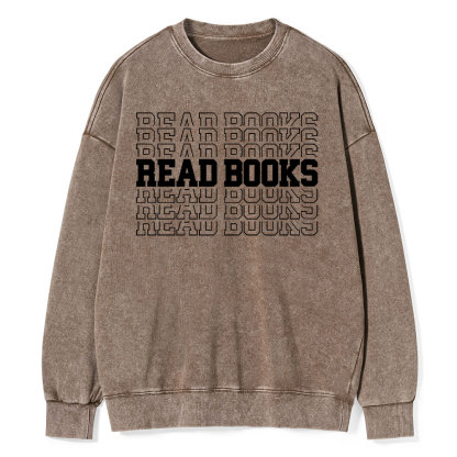 Pagewings Week and Library Unisex Washed Sweatshirt