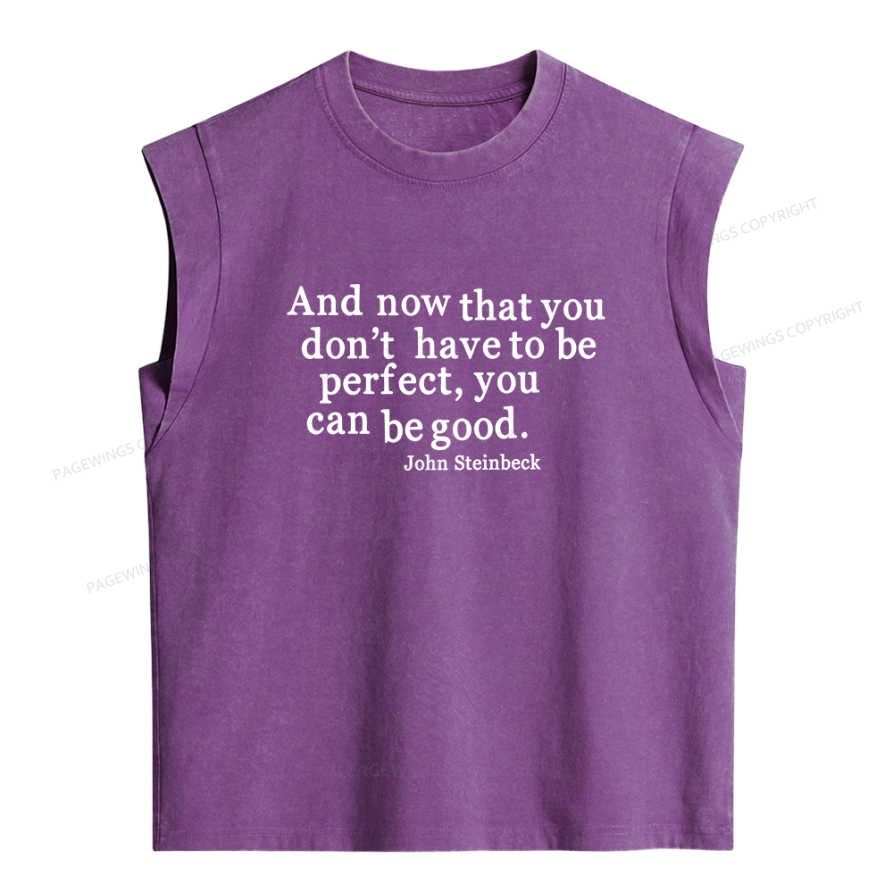 Pagewings Vintage Quote Women's Washed Tank Top