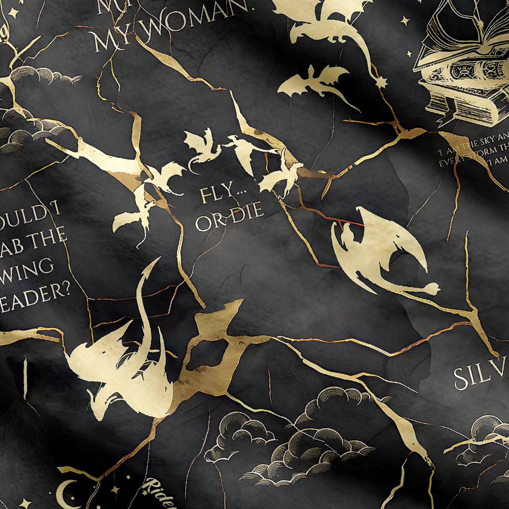 Pagewings Fantasy Bookish Women's Cardigan Sweater