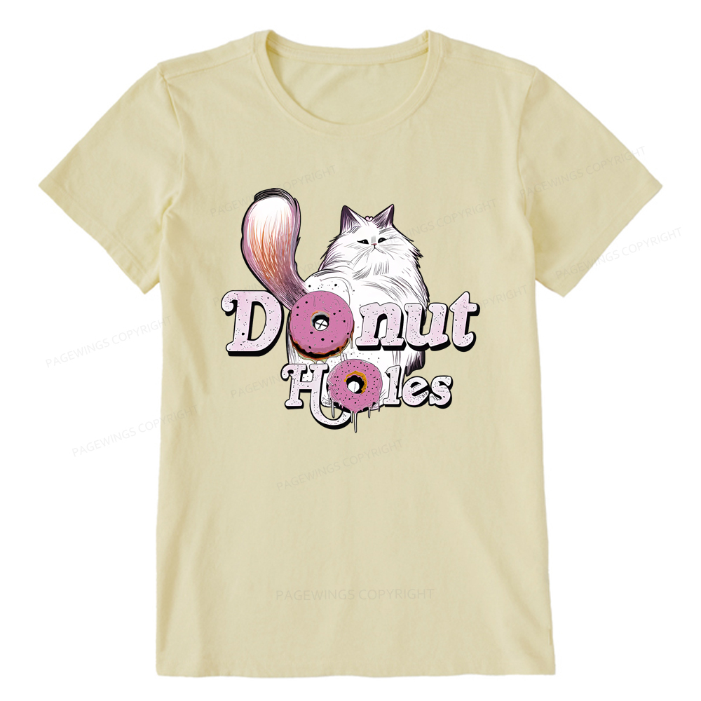 Pagewings Donut Cat Bookish Unisex Classic T-shirt