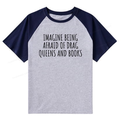 Pagewings Funny Liberal Shirt Raglan T-shirt