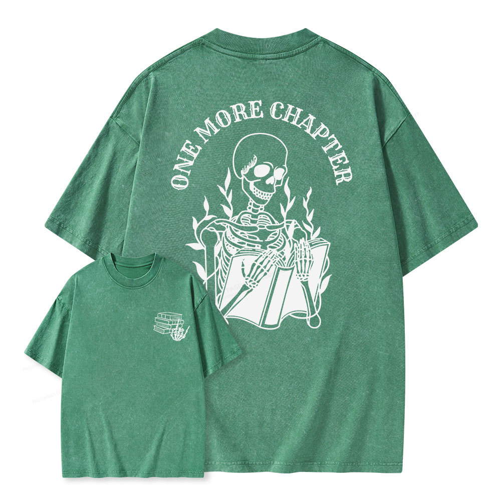 Pagewings One More Chapter Unisex Washed T-shirt