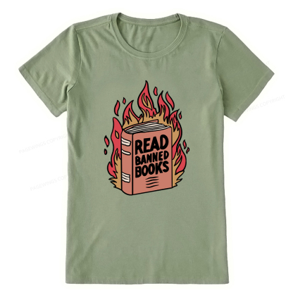 Pagewings Read Banned Books Shirt Unisex Classic T-shirt