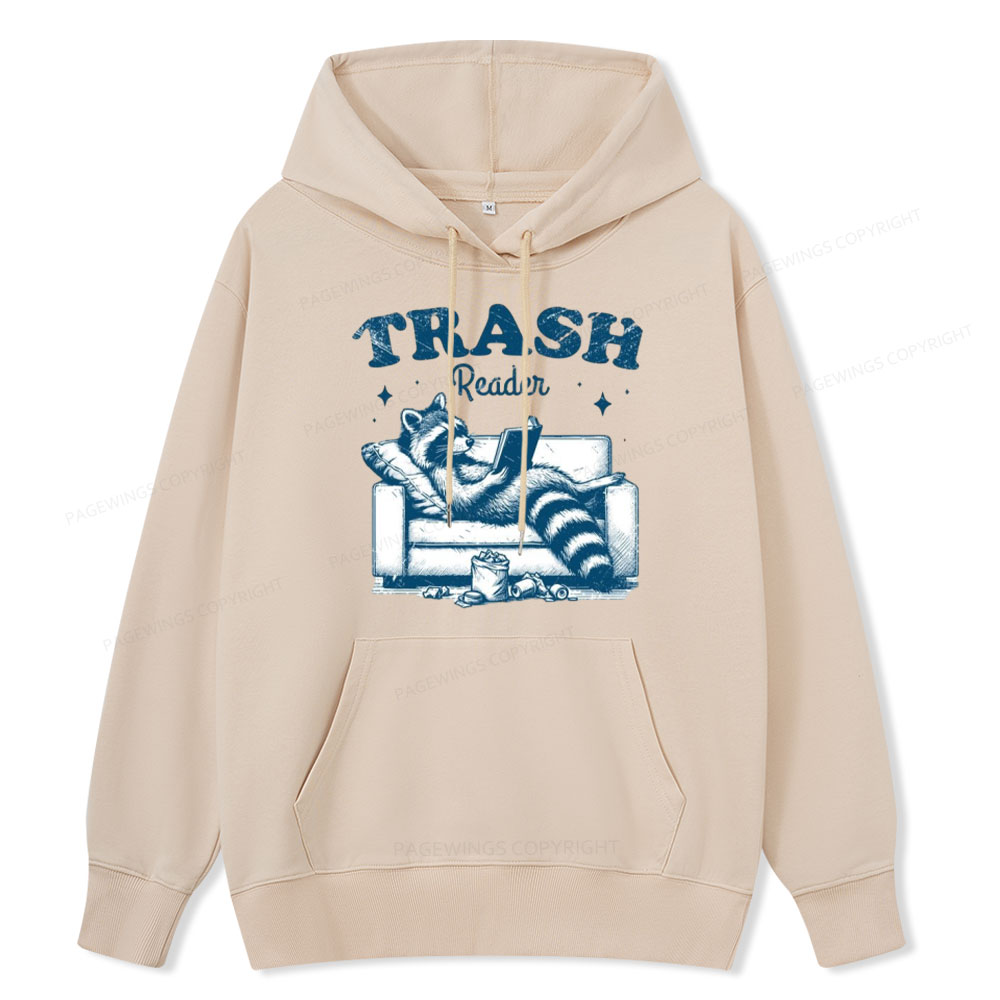 Pagewings Trash Reader Unisex Classic Hoodie