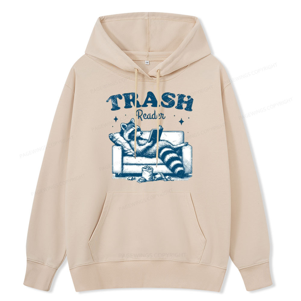 Pagewings Trash Reader Unisex Classic Hoodie