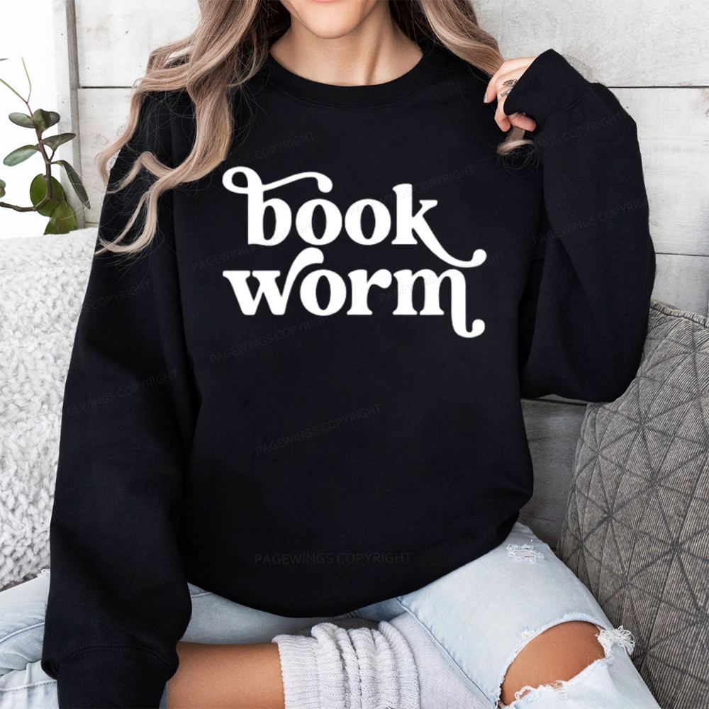 Pagewings Book Worm Unisex Classic Sweatshirt