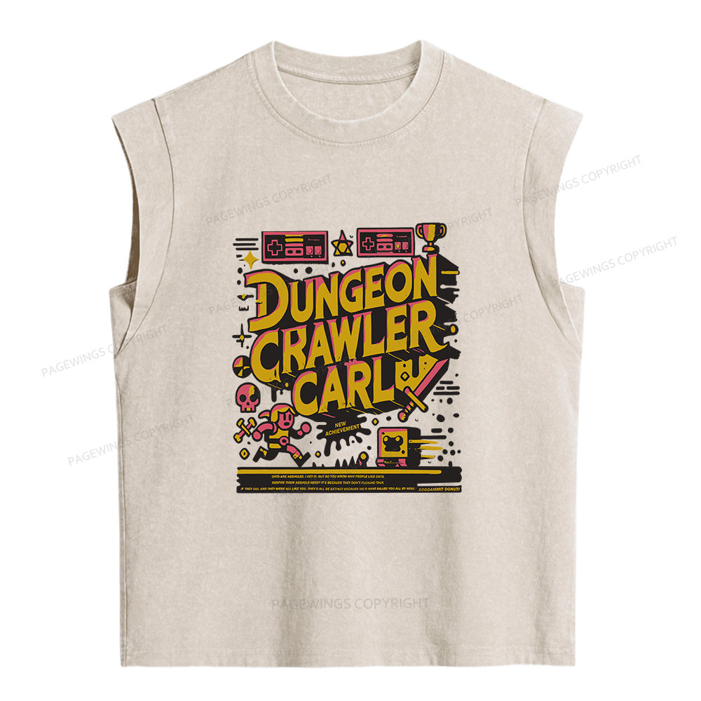 Pagewings Book New Achievement Women's Washed Tank Top