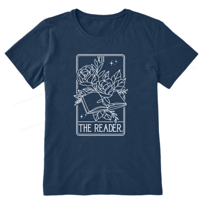 Pagewings  The Reader Tarot Card Unisex Classic T-shirt