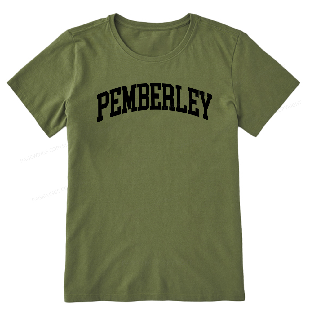 Pagewings Pemberley Bookworm Unisex Classic T-shirt