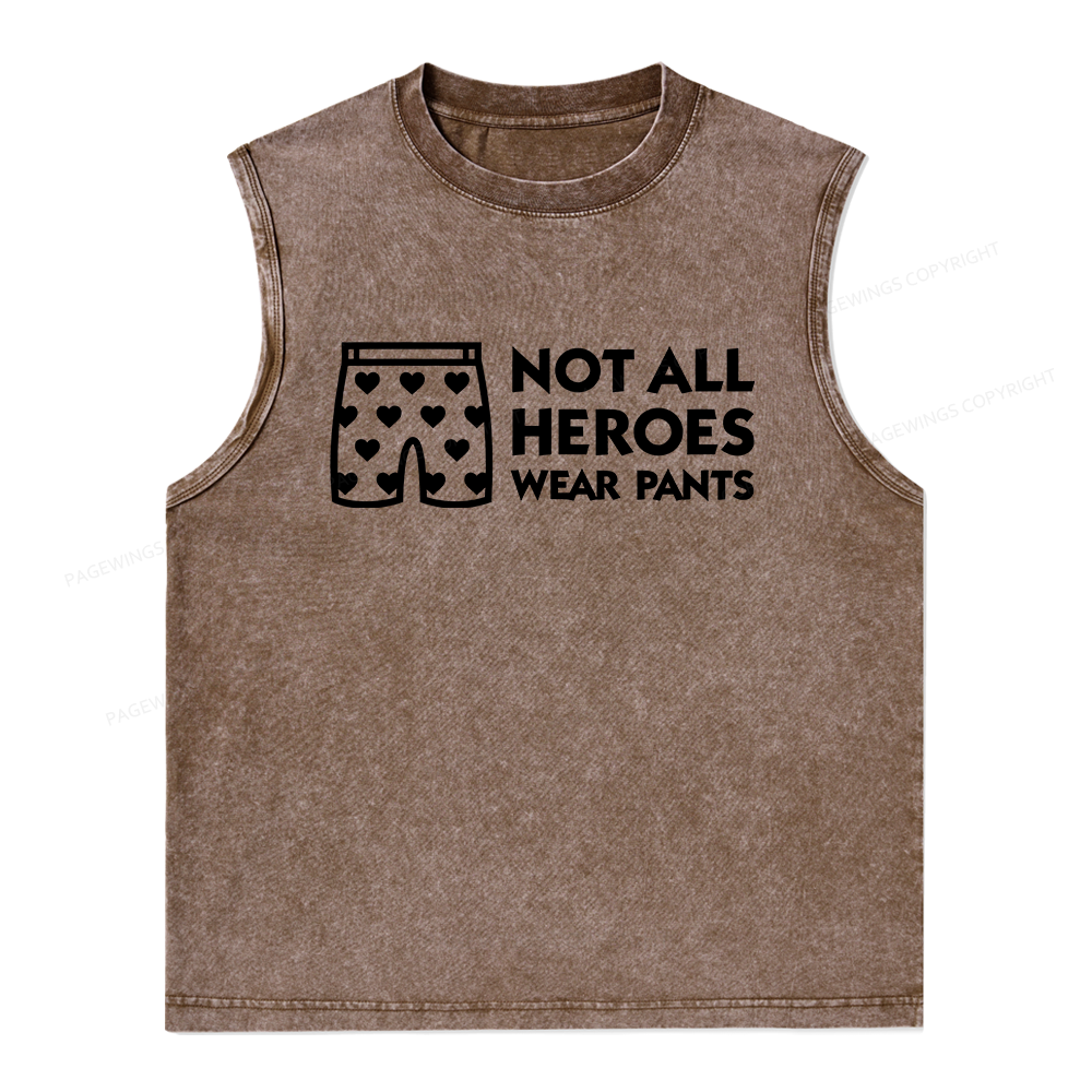 Pagewings Sci-Fi Book Lover Unisex Washed Tank Top