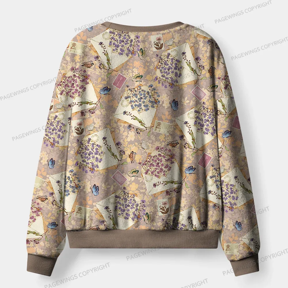 Pagewings Cozy Reading Unisex Flannel Pajama Set