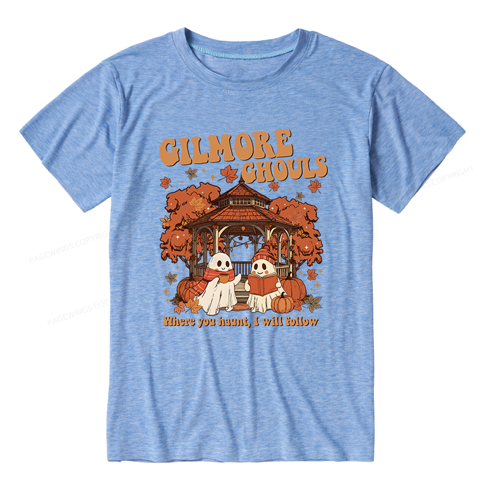 Pagewings Gilmore Ghouls Unisex Heather T-Shirt