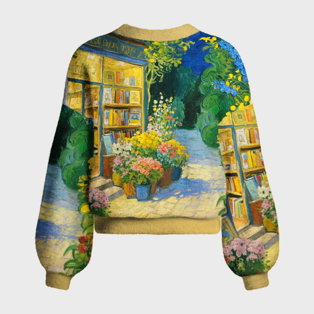 Pagewings Bookish Vibe Women's Cardigan Sweater