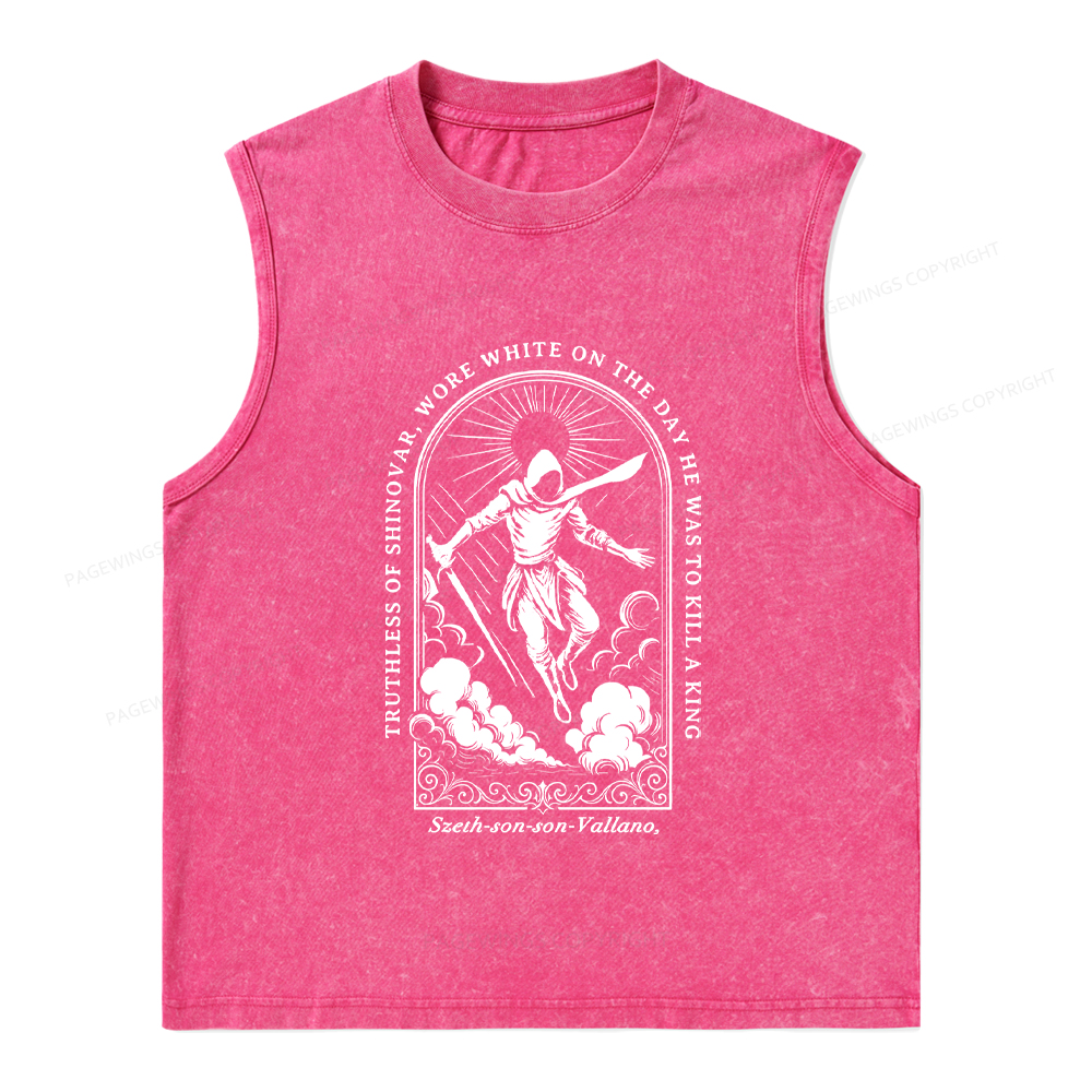 Pagewings Truthless of Shinovar Unisex Washed Tank Top