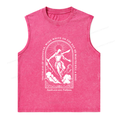Pagewings Truthless of Shinovar Unisex Washed Tank Top